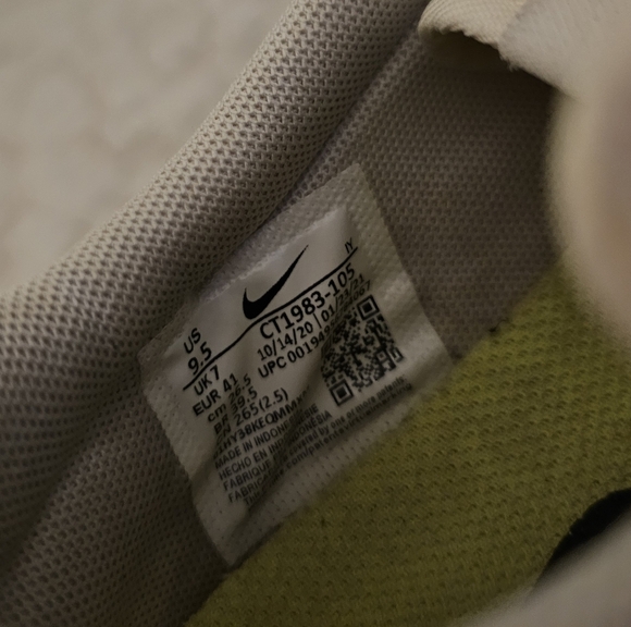 Nike Waffle Racer Crater Silver Womens 9.5 Running Neutral White - Picture 11 of 11